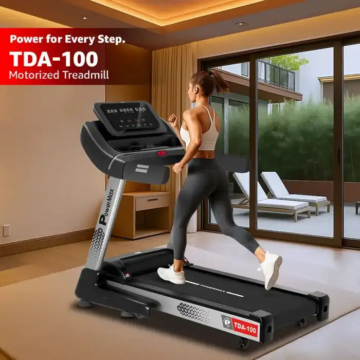 TDA-100 Semi Auto Lubrication Treadmill with Auto Incline — product image 1