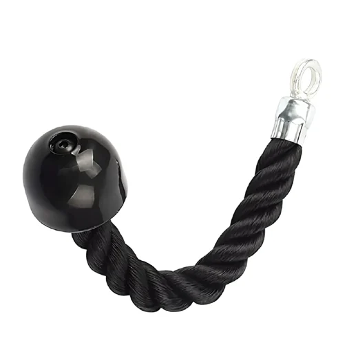 Hammer Rope Single Grip Pull Down Bicep Cable Attachment Exercises Nylon 14.5"