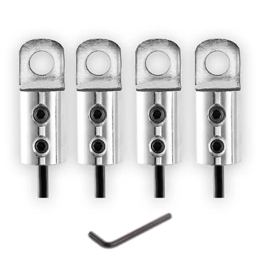 Solid and Heavy Gym Wire Lock Set with Bolts and L Key