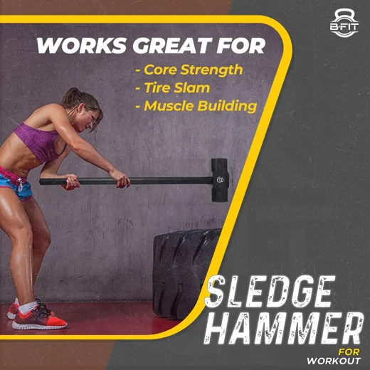 14 Kg Hammer / Sledgehammer Functional Training Cross Fitness