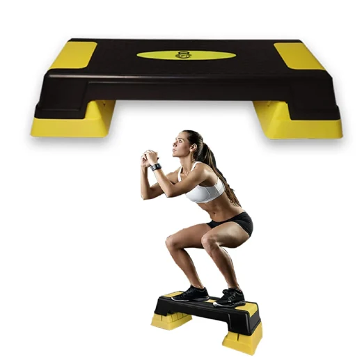 Big Size Aerobic Step - 2 Levels Height Adjustable (6/8 inch) · 200 kg