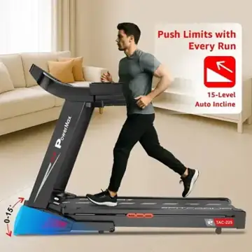 TAC-225 AC Motorized Treadmill with Auto Incline