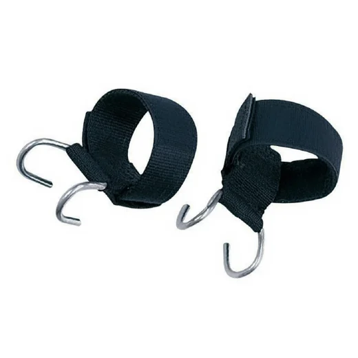Weightlifting Grip Hooks Heavy Duty Wrist Wraps Support Straps Power