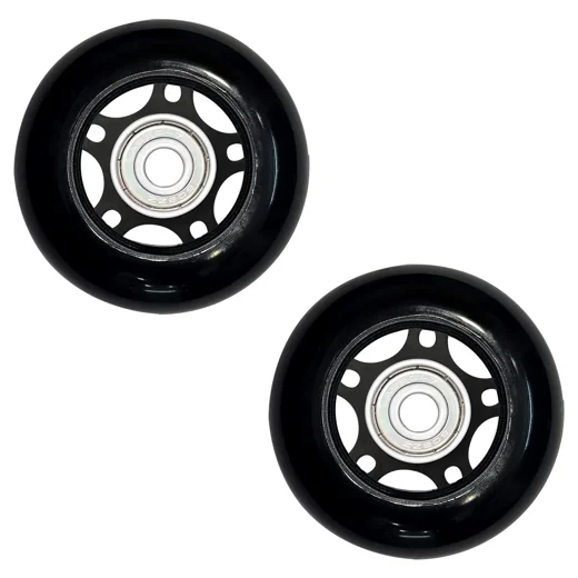 70 mm Exercise Bench/Exercise Bike Wheel in Pair Packing