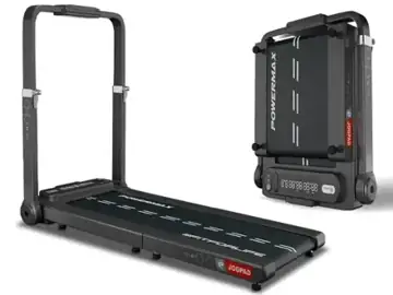 JogPad Motorized Treadmill with Adjustable Upright Post