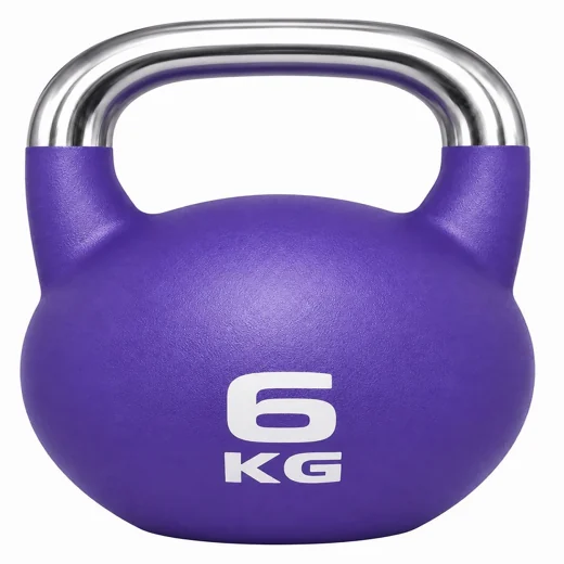 Matte Finish Competition Kettlebell 6 Kg Weight Workout Gym Equipment