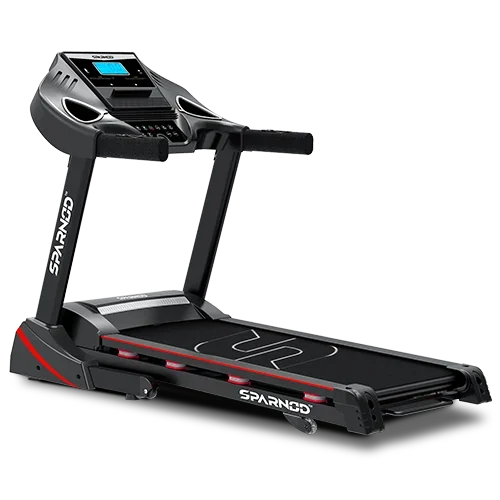 STH-3400 (2 HP DC Motor) foldable Sturdy treadmill with shock absorption