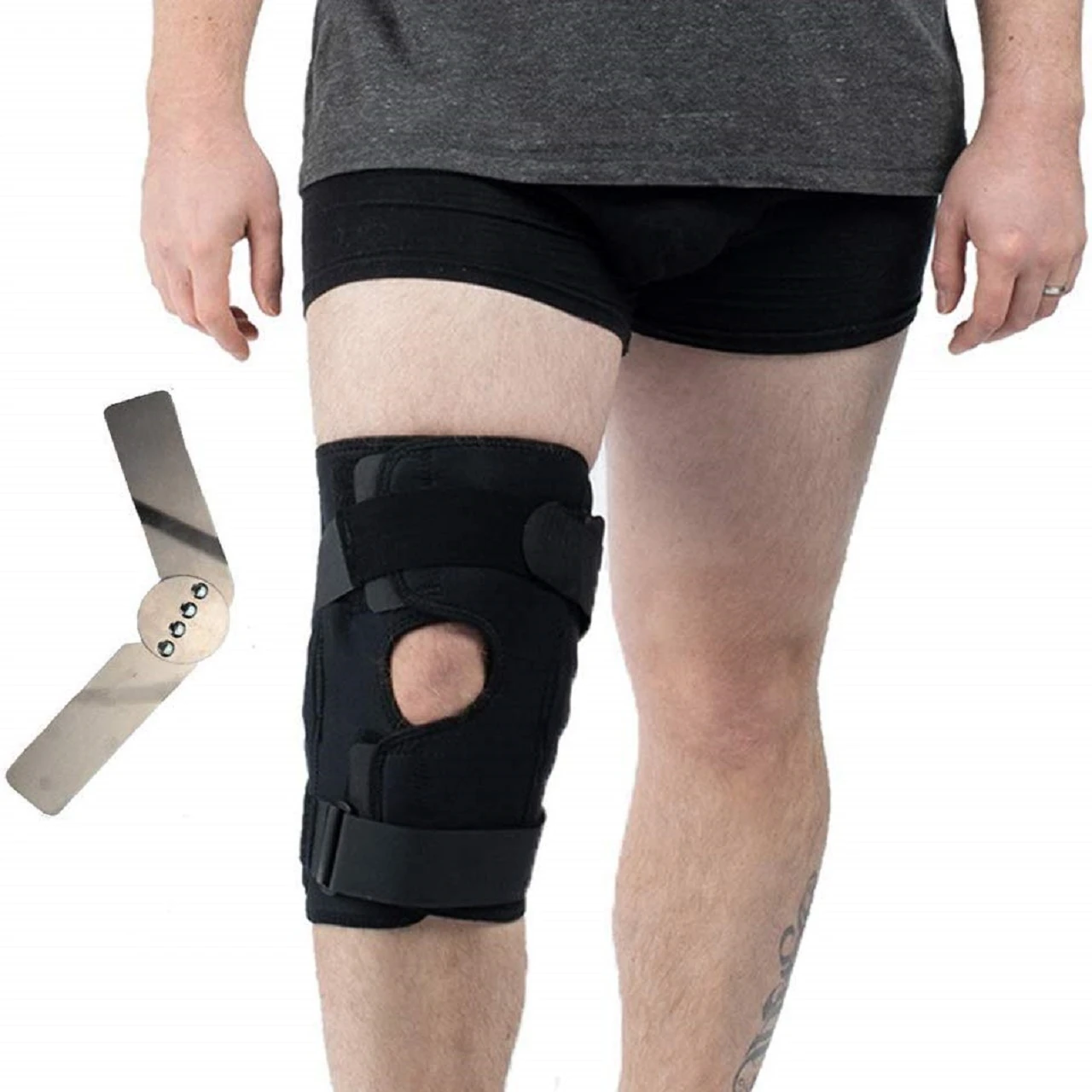 Hinged Knee Brace - Adjustable Open Patella — product image 1