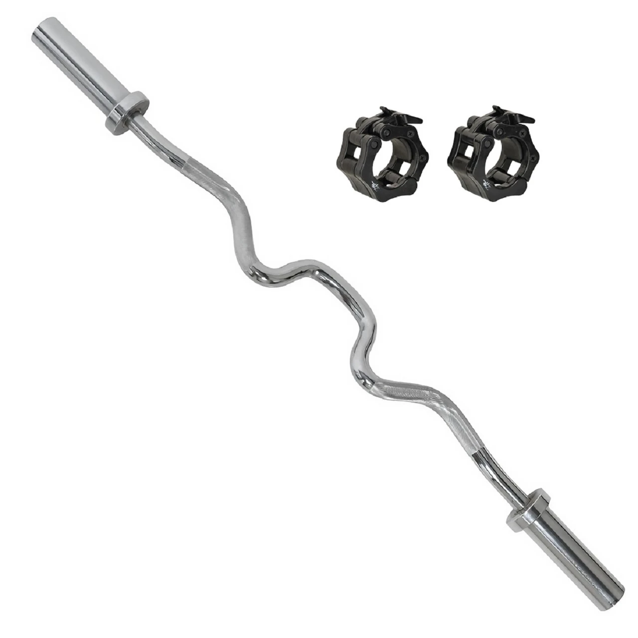 Barbell 48-Inch Olympic Super Curl Bar / EZ Bar for 2-Inch Weight — product image 1