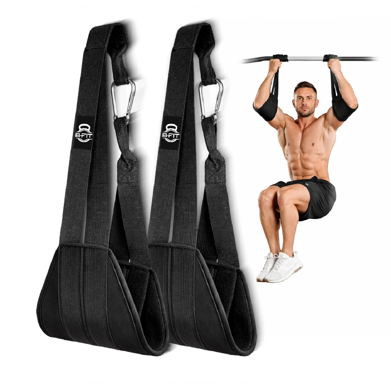Fitness Hanging Open Design Ab Straps for Pull Up Bar & Core — product image 1