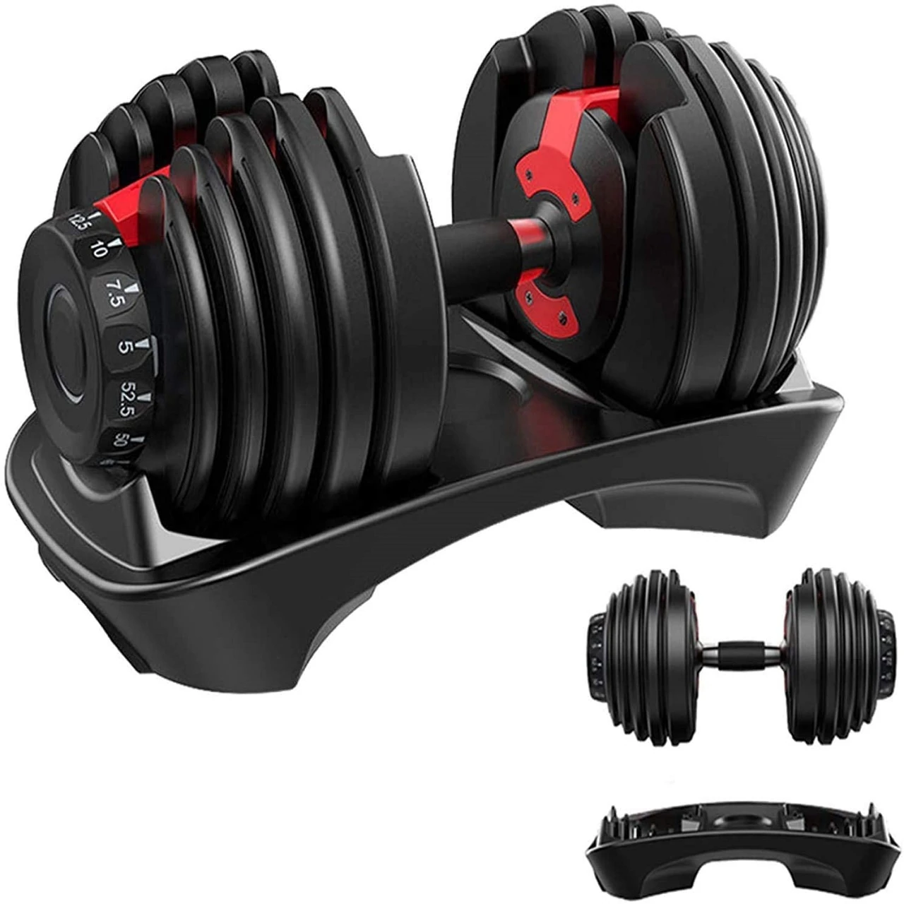 52.5 lbs Adjustable Dumbbells Set — product image 1