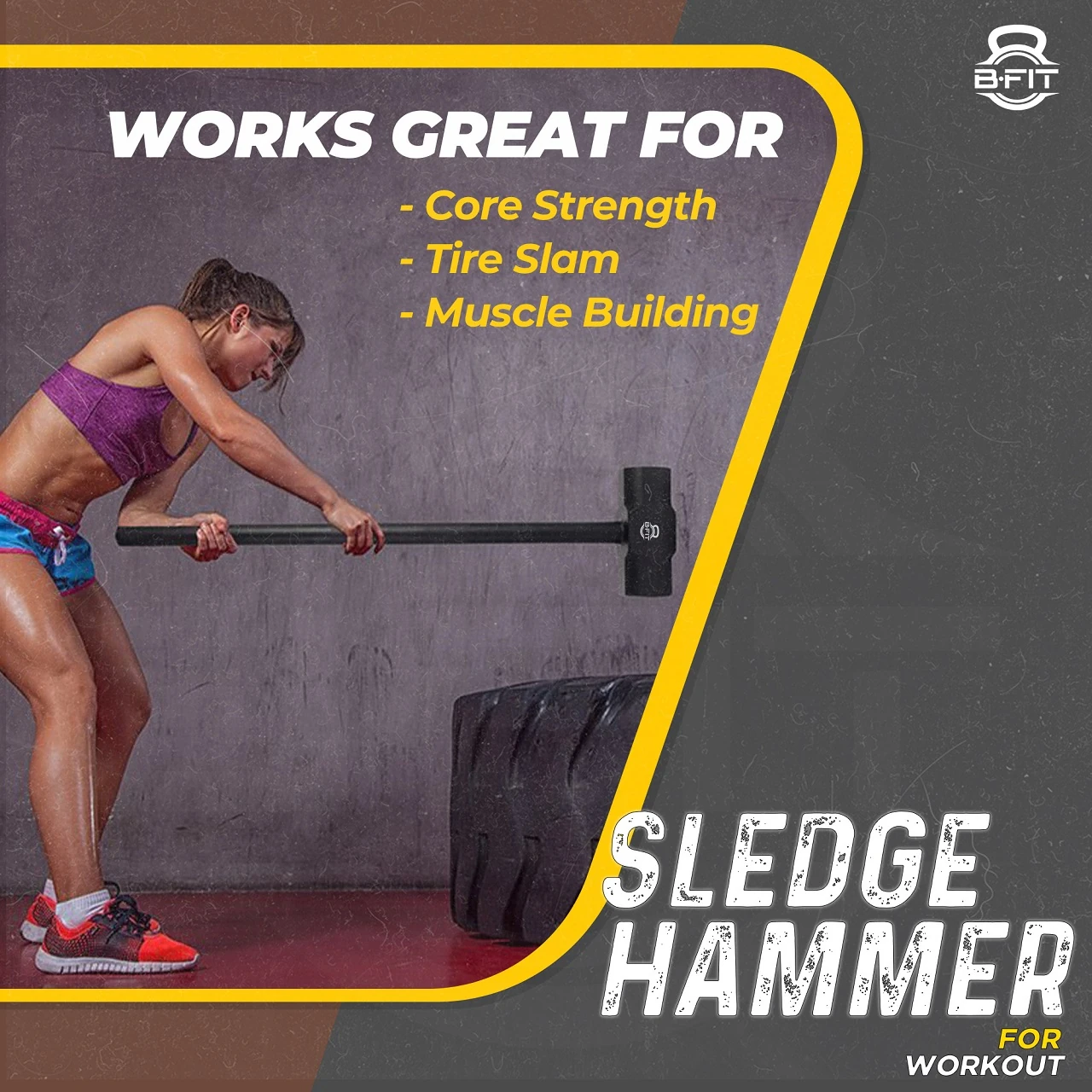 14 Kg Hammer / Sledgehammer Functional Training Cross Fitness — product image 1