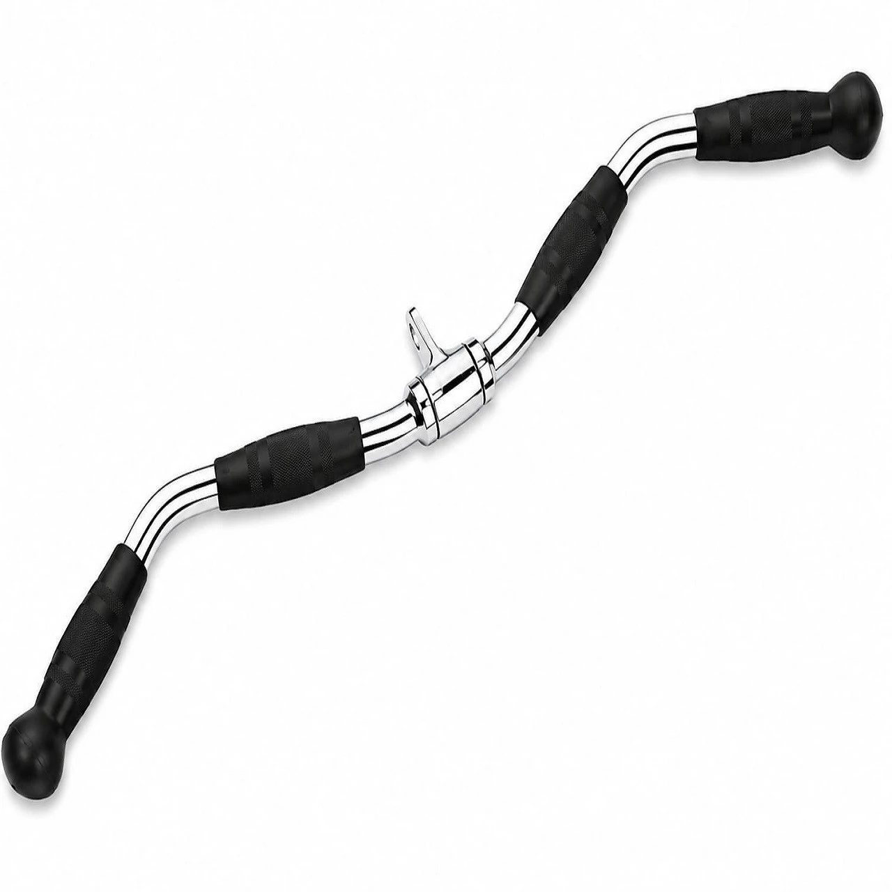 Solid Steel Pro-Grip Curl Bar 28 Inch — product image 1