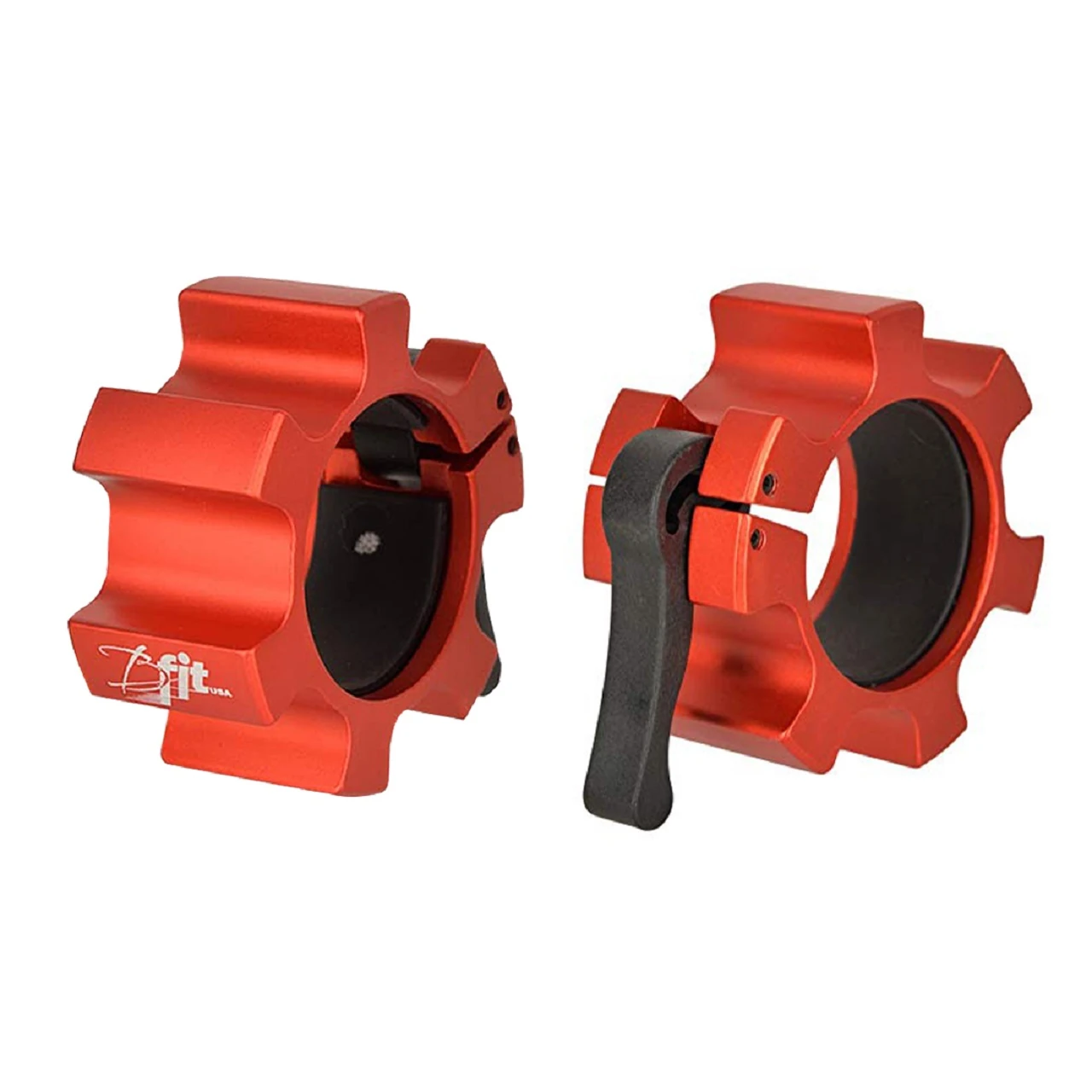 2 " (50 MM) Olympic Barbell Clamps Aluminum — product image 1