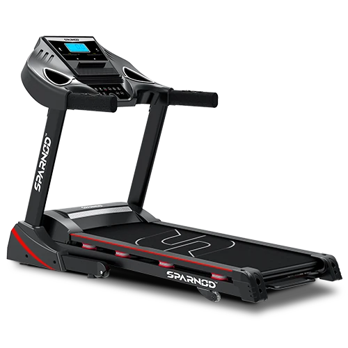 STH-3400 (2 HP DC Motor) foldable Sturdy treadmill with shock absorption — product image 1